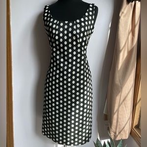 Armani Collezioni polka dot dress